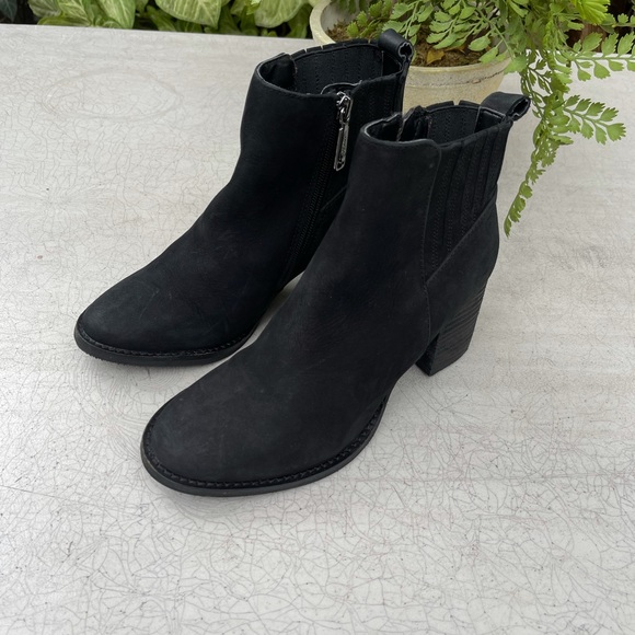 Blondo🔴Waterproof black Nubuck leather booties - Picture 4 of 5